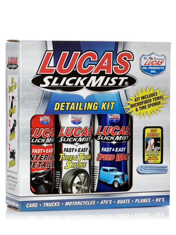 مجموعه العنايه الكامله بالسياره – SLICK MIST DETAILING KIT