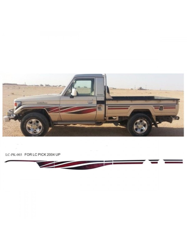 خط تويوتا لاندكروزر شاص خليجي 2004