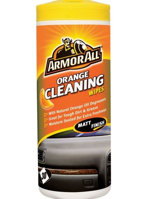 مناديل تنظيف و تلميع كل شيء برائحة البرتقال من ارمورال 207