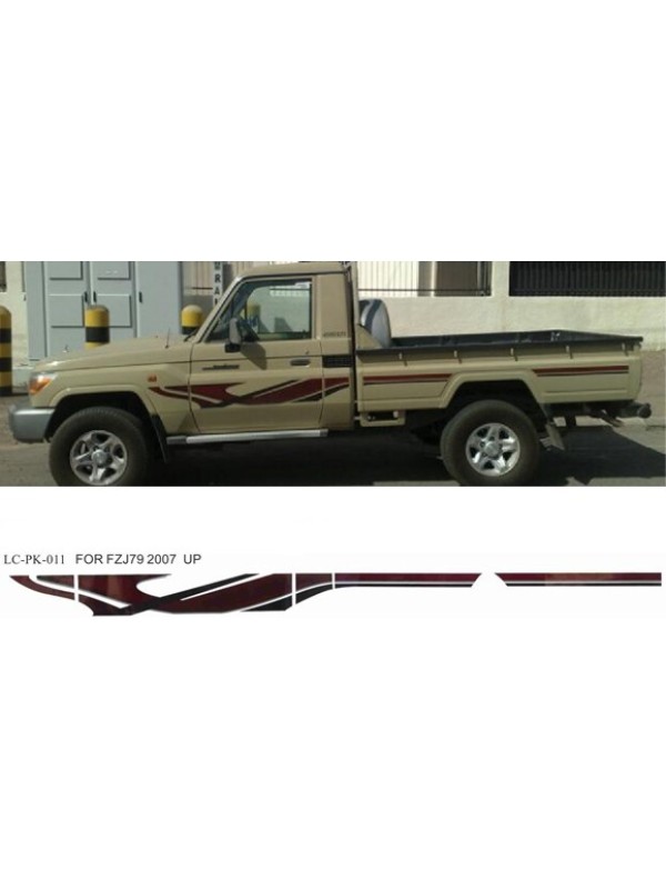 خط تويوتا لاندكروزر شاص اصلي 2007